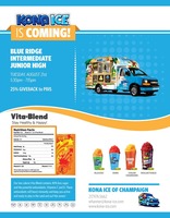 Kona Ice is coming to BRIJHS back to school night!