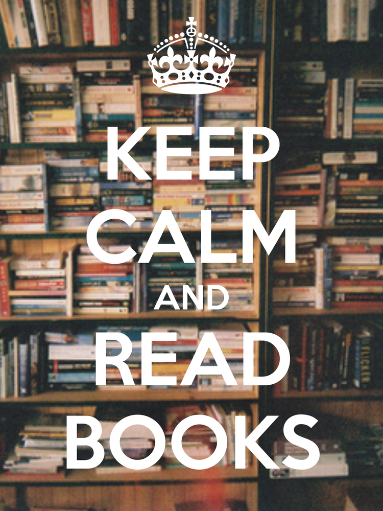 Keep Calm and Read Books